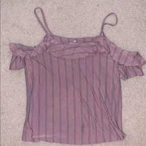 American Eagle “cold shoulder” top